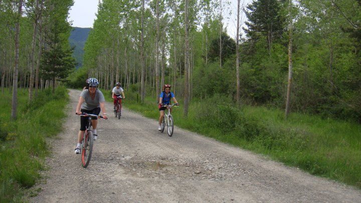 Mountain biking Biescas