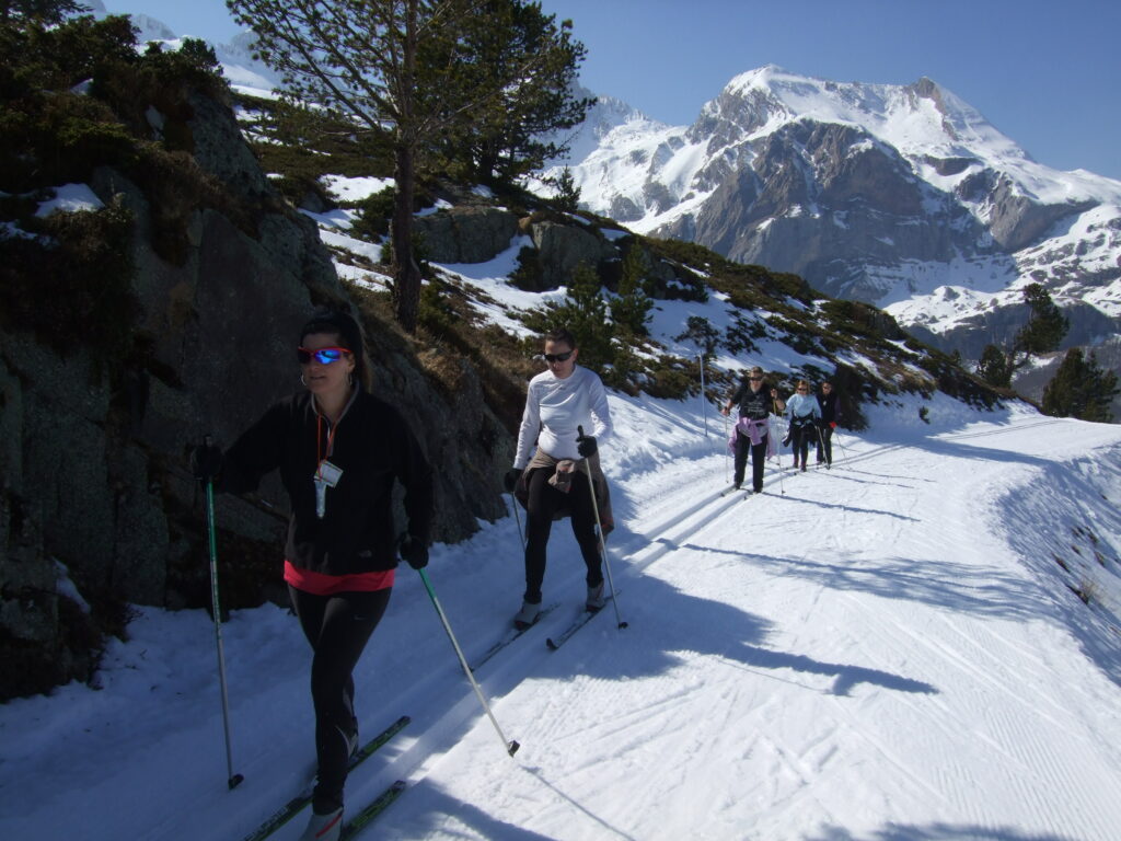 Cross-country ski in Biescas